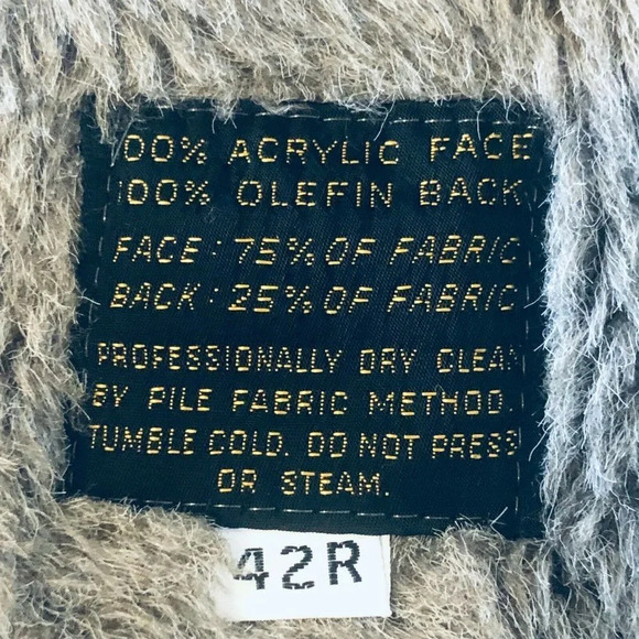 Jos. A. Bank Mens Beige Comfort Collared Full Sleeve Long Trench Coat Size 42R - Picture 8 of 12